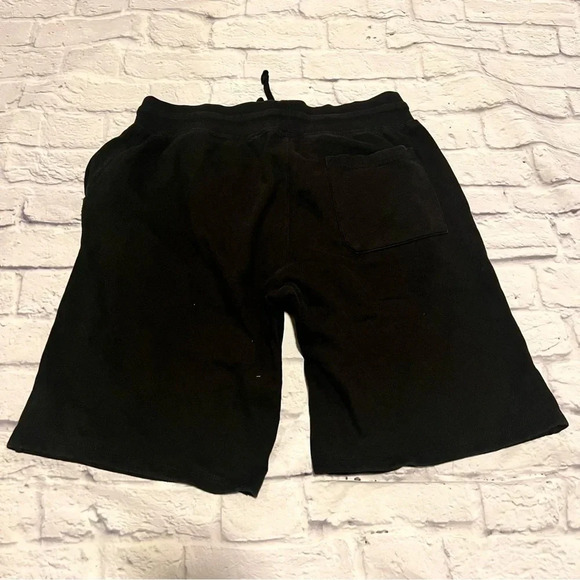Never‎ Broke Again Graphic Print Sweat Shorts Casual Black - Picture 5 of 5